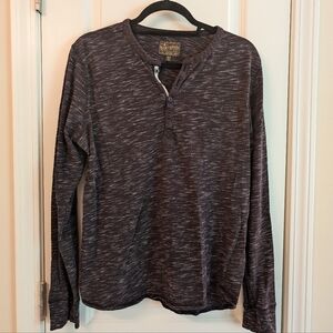 MENS - Lucky Brand Henley, size M